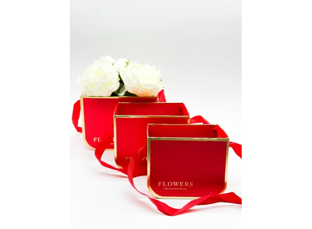 cos p-u flori assorti set. 3buc.00082