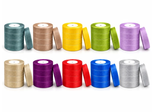 panglica organza 25mm x 45m 5buc 00132