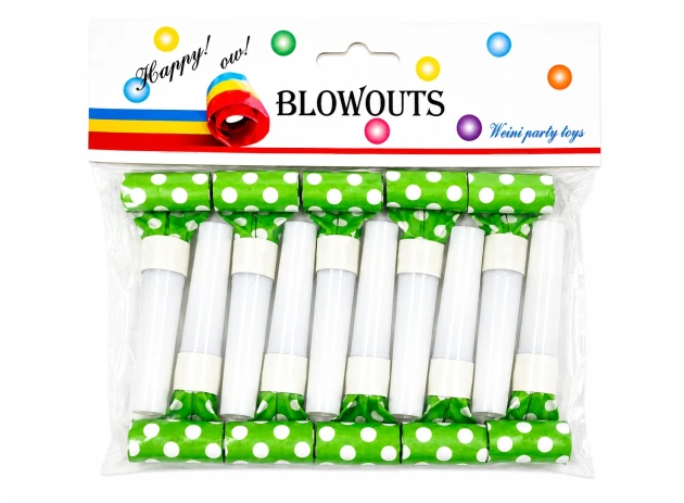 fluier party 6.5cm set 10 buc 00012