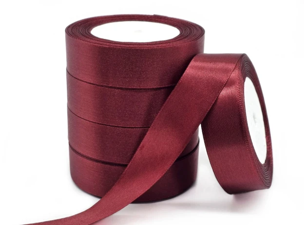 panglica satin 25mm x 23m 5buc 00074