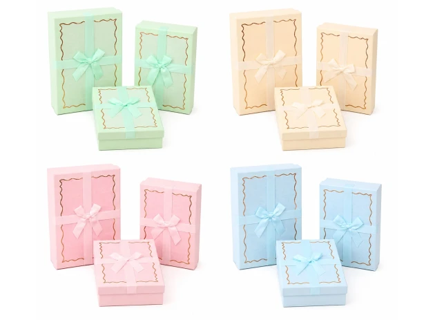 cutii p-u cadou set  3buc 00139