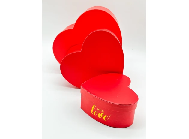 cutii p-u cadou assorti set.  3buc.00096