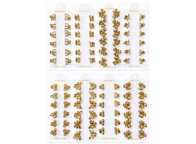 crab metal set 12 buc 00054