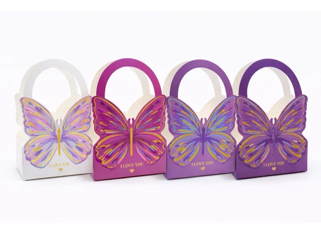 cos p-u flori 21x11x30cm assorti set. 10buc.00152