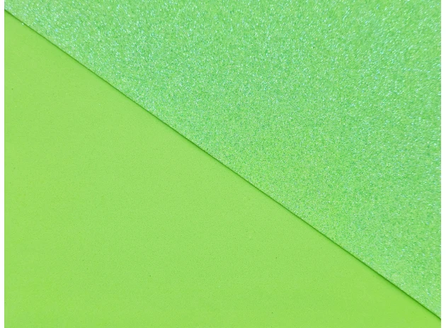 Foamiran cu sclipici 1,5mm A4 set 10 buc 00021