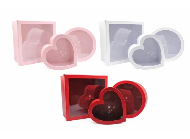 cutii p-u cadou assorti set.  3buc.00200