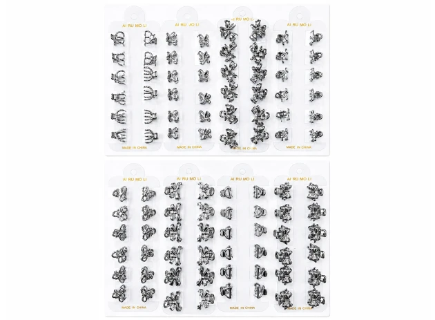 crab metal set 12 buc 00054