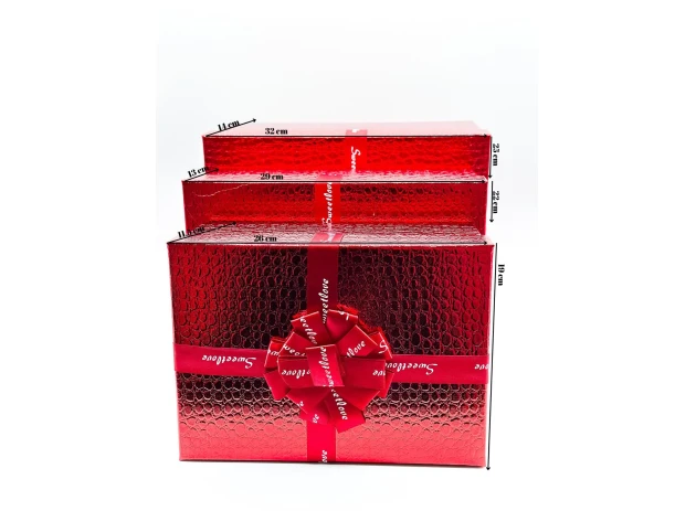 cutii p-u cadou assorti set.  6buc.00288