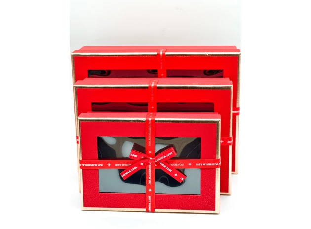 cutii p-u cadou assorti set.  3buc.00185