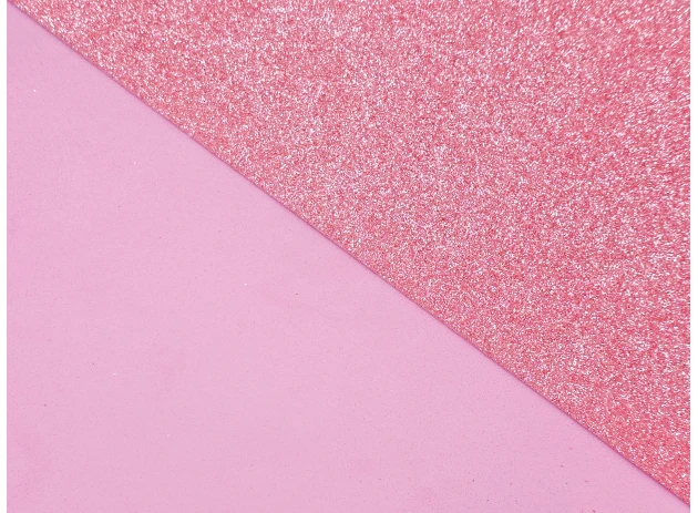 Foamiran cu sclipici 1,5mm A4 set 10 buc 00021