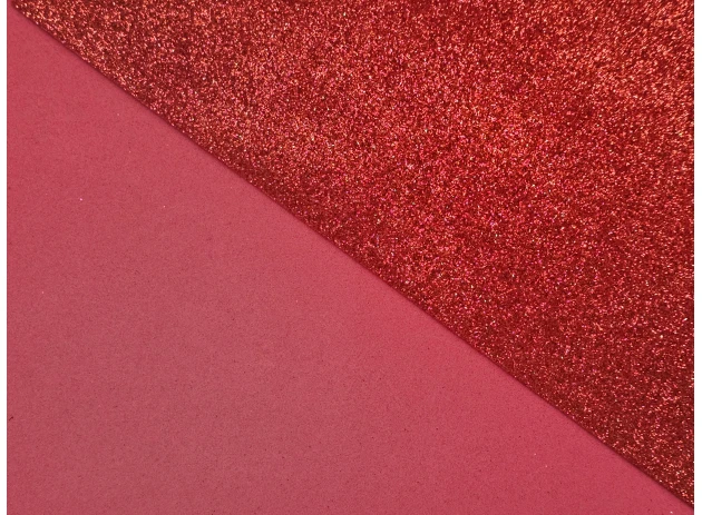 Foamiran cu sclipici 1,5mm A4 set 10 buc 00021