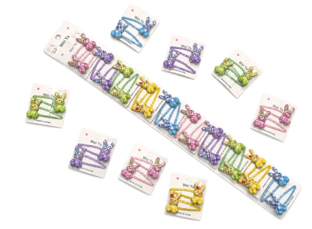 agrafe pentru copii set 10 per 00078