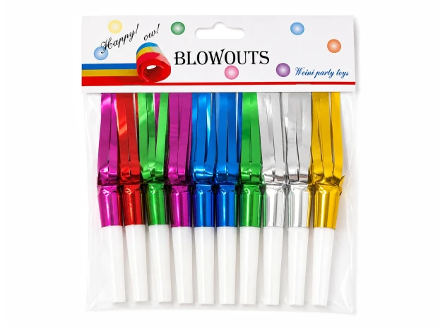 fluier party 6.5cm set. 10buc.00012