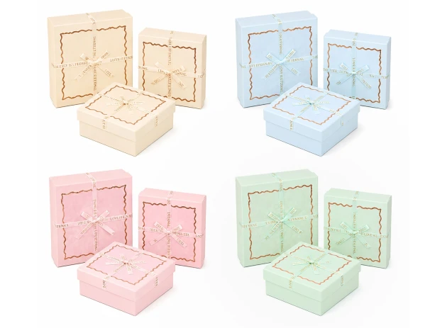 cutii p-u cadou set  3buc 00090