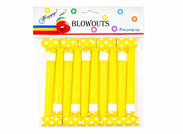 fluier party 11 cm set 10 buc 00012