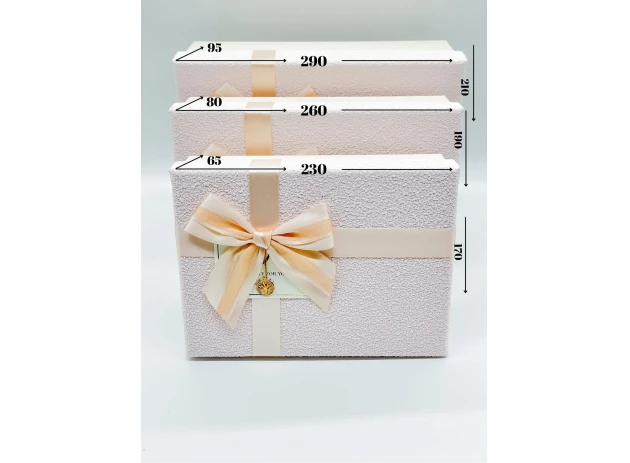 cutii p-u cadou assorti set.  3buc.00185