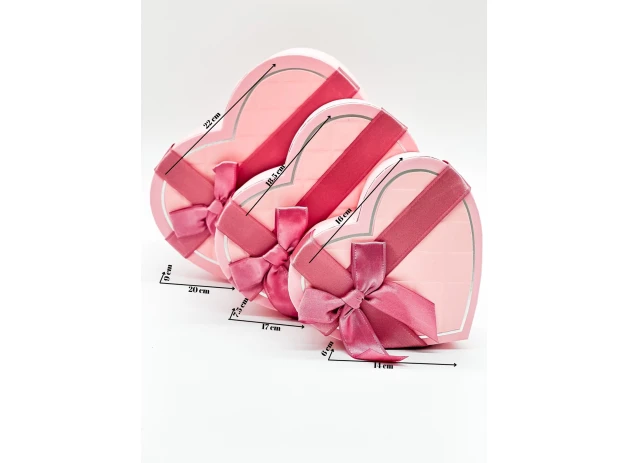 cutii p-u cadou set  3buc 00095