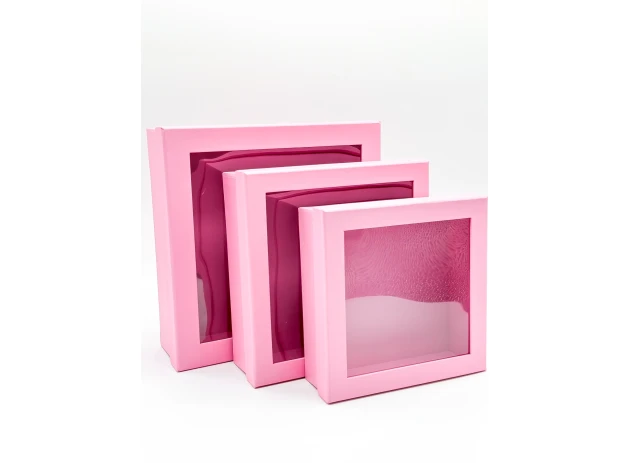 cutii p-u cadou set  3buc 00140