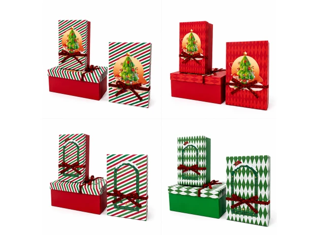 cutii p-u cadou set  3buc 00076