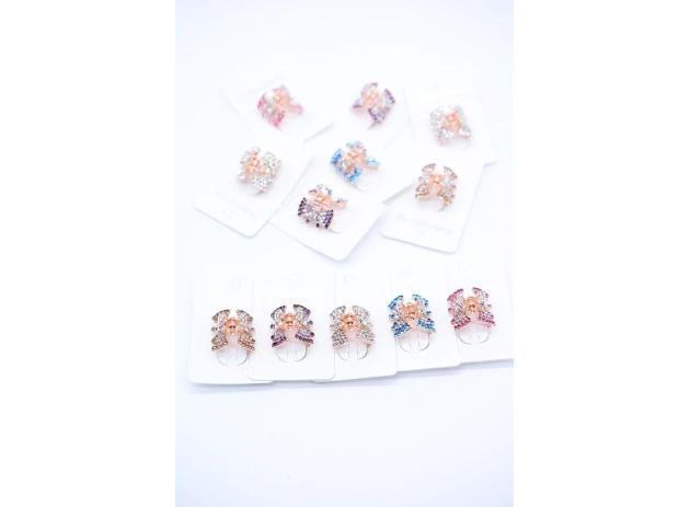 crab metal  2cm set 12 buc 00192