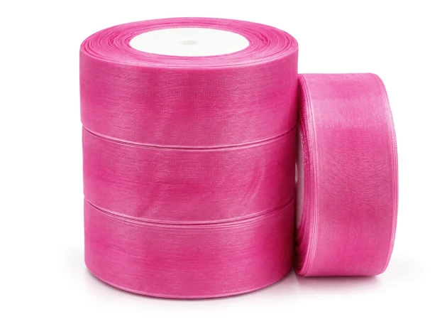 panglica organza 40mm x 45m 4buc 00164