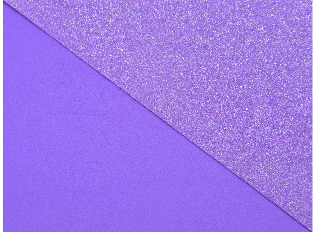 Foamiran cu sclipici 1,5mm A4 set 10 buc 00021