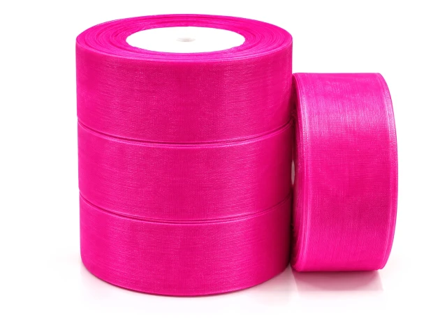 panglica organza 40mm x 45m 4buc 00164