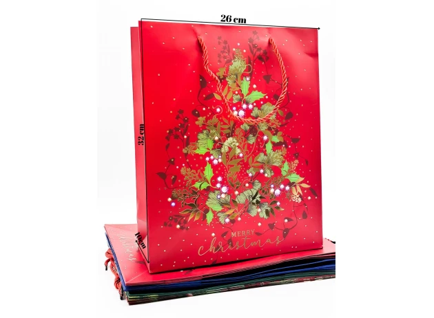 pungi cadou 26x32x10cm set.12buc.00162