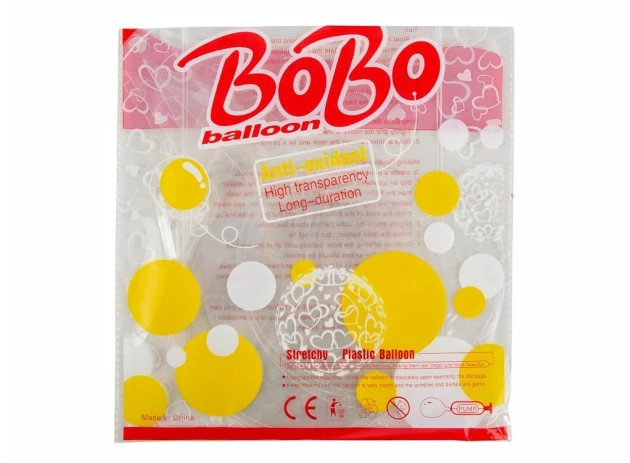 baloane transparente set 25buc 00190