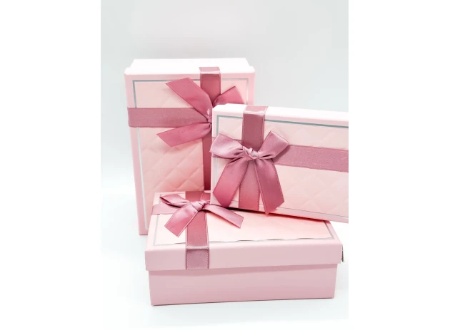 cutii p-u cadou assorti set.  3buc.00095