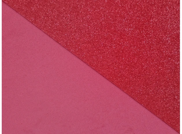 Foamiran cu sclipici 1,5mm A4 set 10 buc 00021