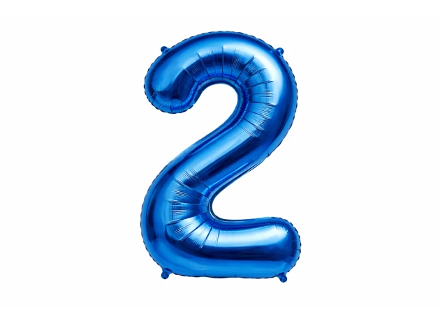 baloane cifre albastru  assorti M32 buc.00009