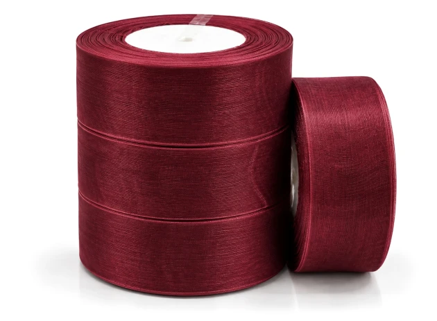 panglica organza 40mm x 45m 4buc 00164