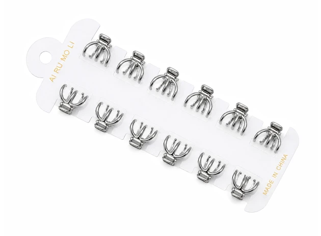 crab metal set 12 buc 00054