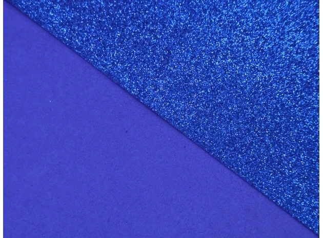 Foamiran cu sclipici 1,5mm A4 set 10 buc 00021