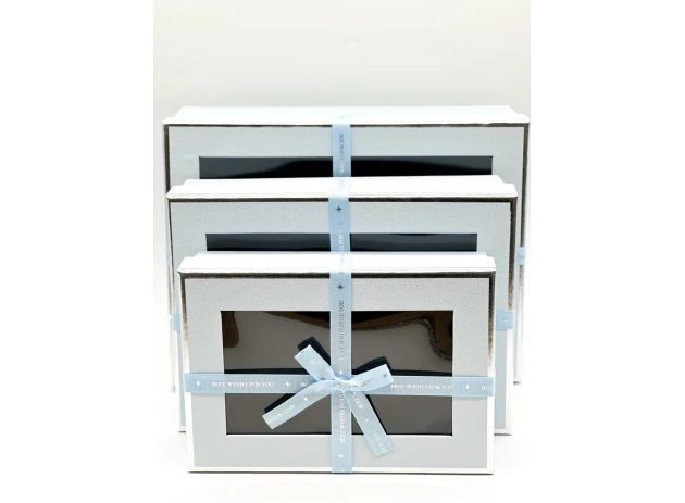 cutii p-u cadou assorti set.  3buc.00185