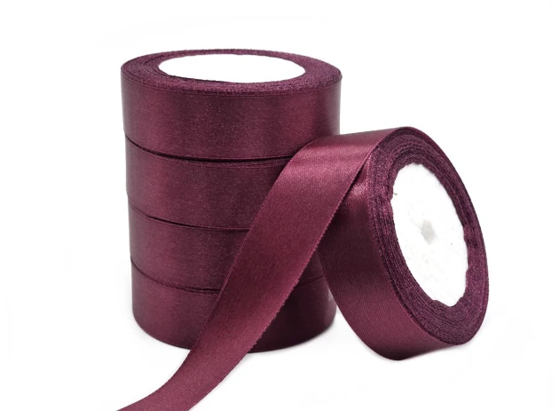 panglica satin 25mm x 23m 5buc 00074