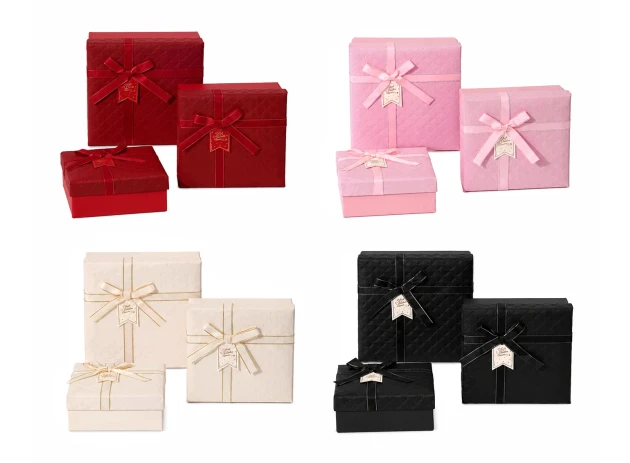 cutii p-u cadou set  3buc 00102