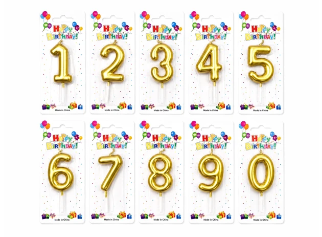 lumanari cifre set 12buc 00060