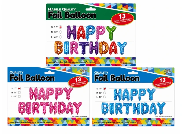 baloane set 13 buc 00058