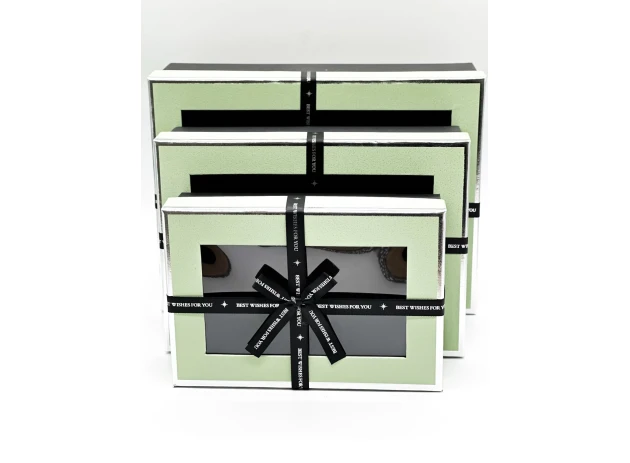 cutii p-u cadou assorti set.  3buc.00185