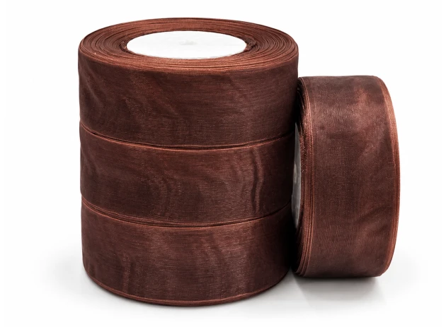 panglica organza 40mm x 45m 4buc 00164