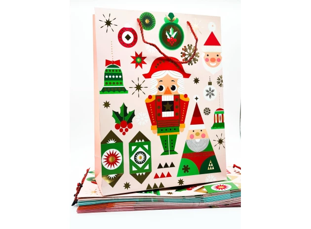 pungi cadou 39x30x12cm set.12buc.00188