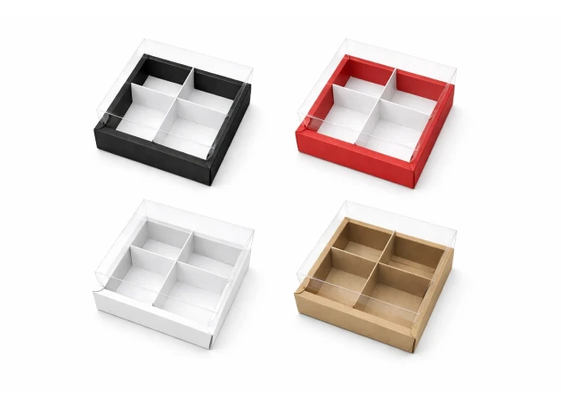 cutii cadou 17x17x10cm set.12buc. 00192