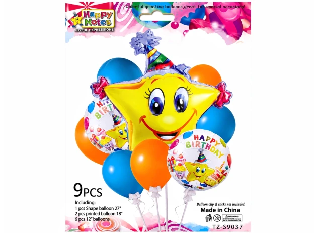 baloane set 9 buc 00030