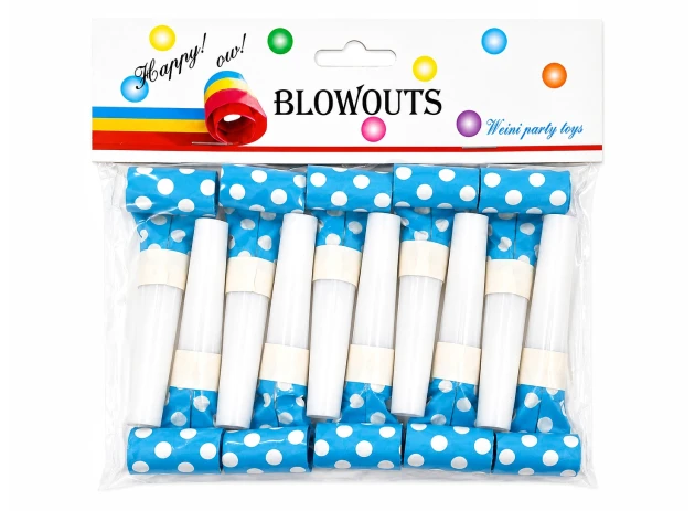 fluier party 6.5cm set 10 buc 00012
