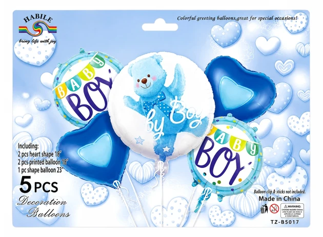 baloane set 5 buc 00030