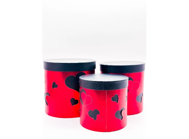 cutii p-u cadou assorti set.  3buc.00164