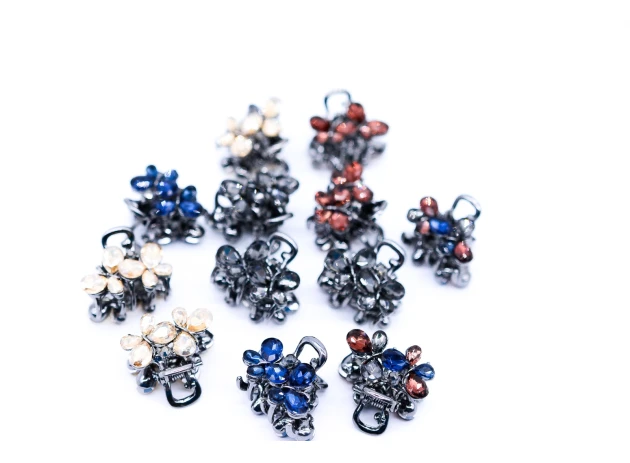 crab metal  2cm set 12 buc 00240