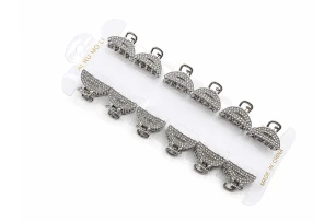 crab metal set 12 buc 00084